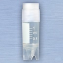 Globe Scientific CryoClear 1 ml PP Cryogenic Vials w/ Internal Threaded, 500/Case