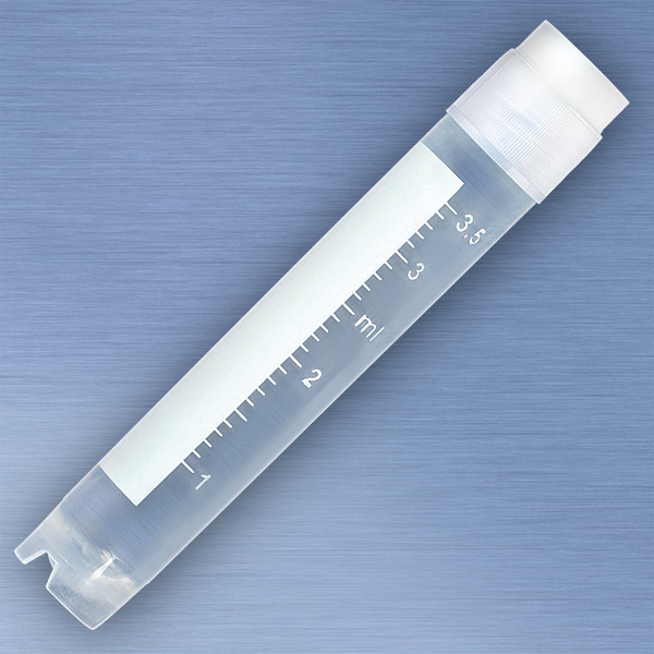 Globe Scientific CryoClear 4 ml PP Cryogenic Vials w/ External Threaded, 500/Case