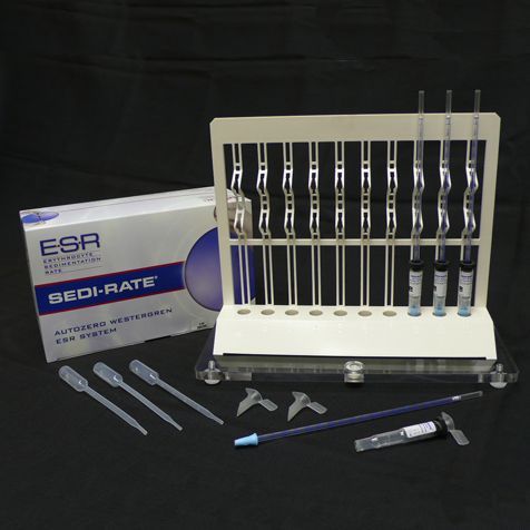 Globe Scientific Sedi-Rate Westergren ESR System Starter Kit