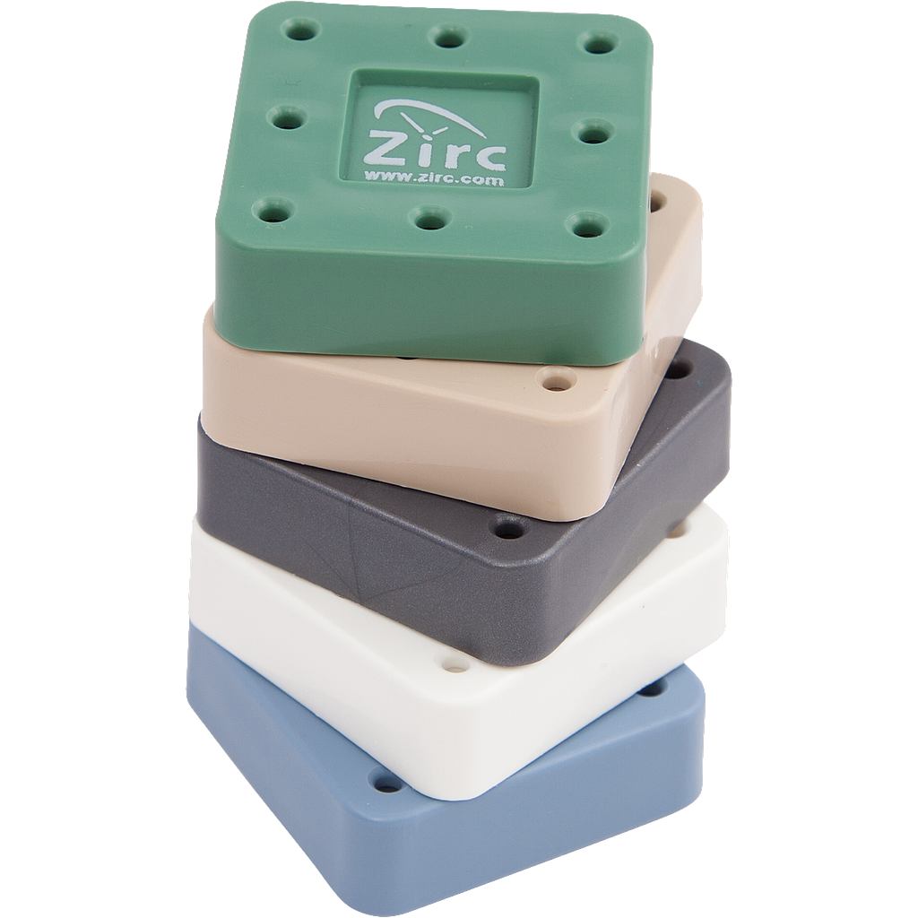 Zirc 8-Hole Magnetic Bur Blocks