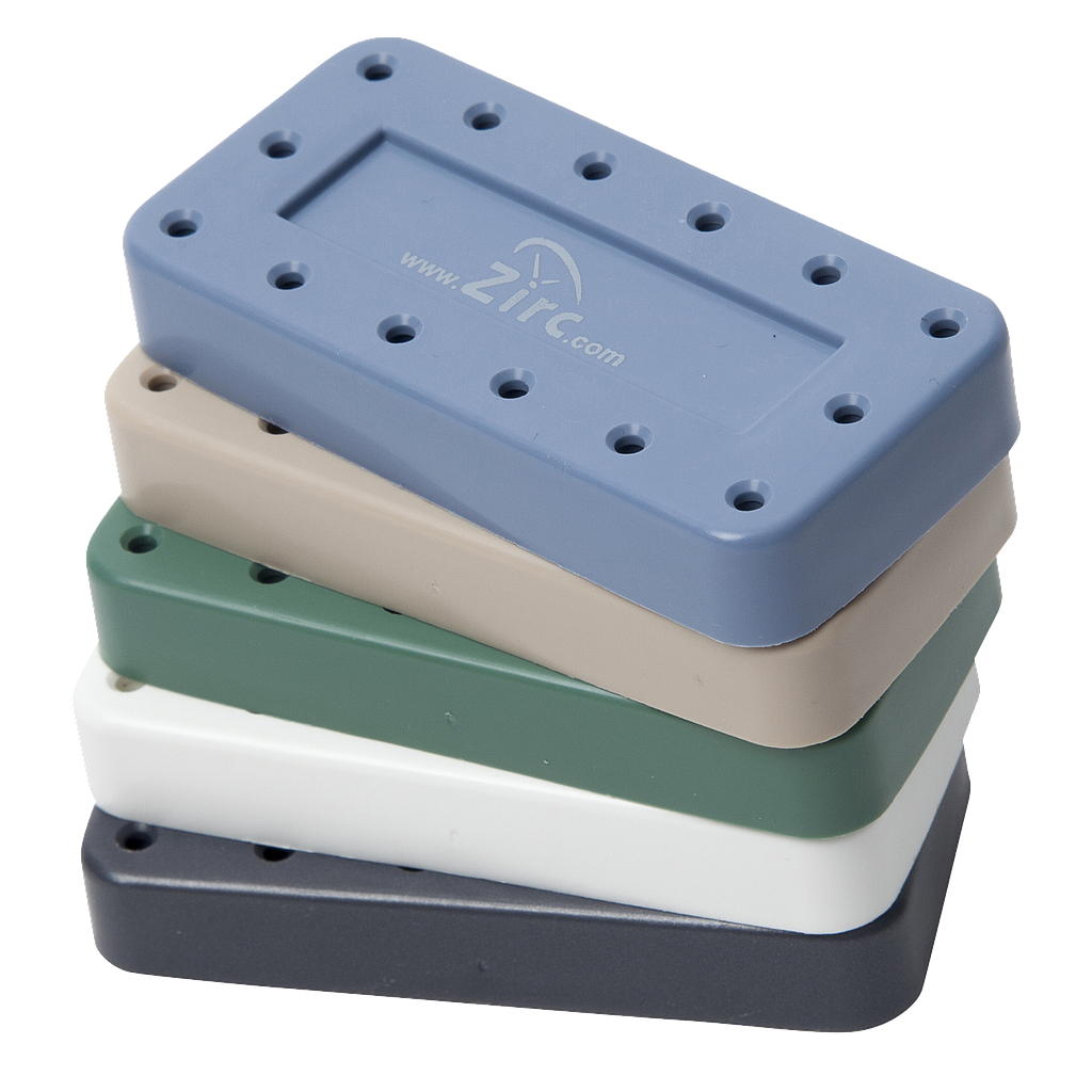 Zirc 14-Hole Magnetic Bur Blocks