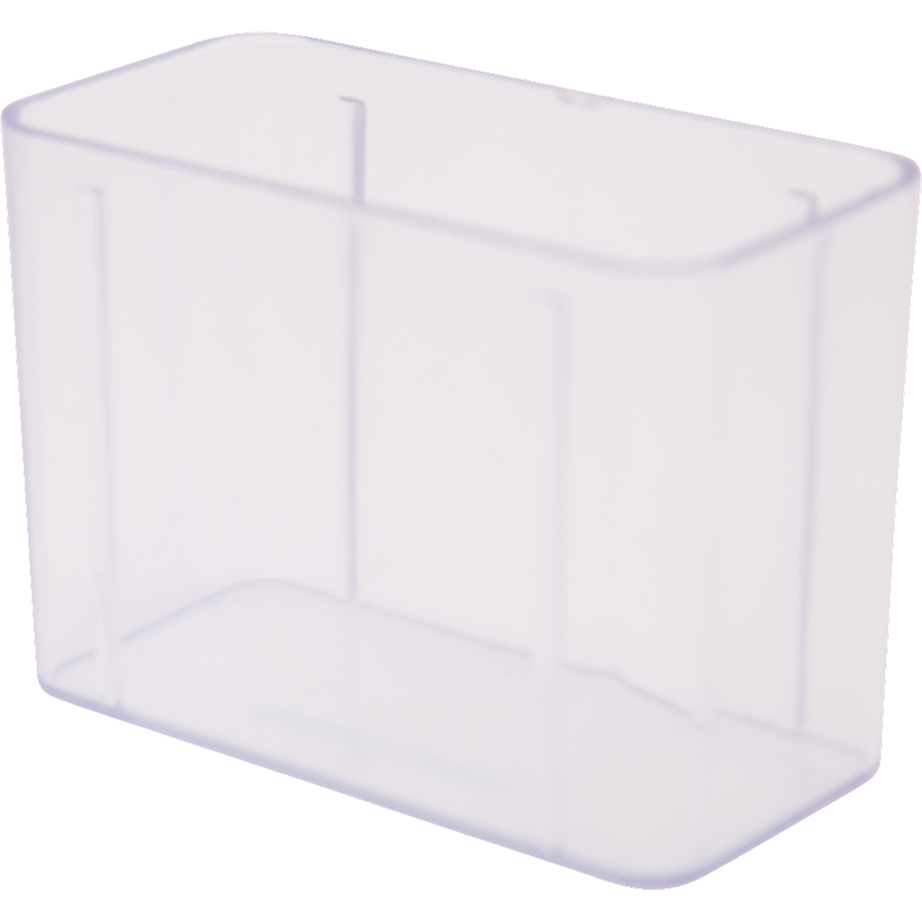 Zirc 14-Hole Bur Block Cover (2" High) Clear
