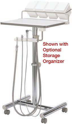 DCI Reliance Operatory Support Cart w/Assistant's Instruments