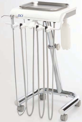 DCI Reliance Cart System w/3 Auto Handpiece Positions