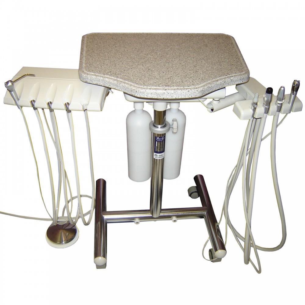 Pelton and Crane Spirit Duo Cart w/White Laminate Top