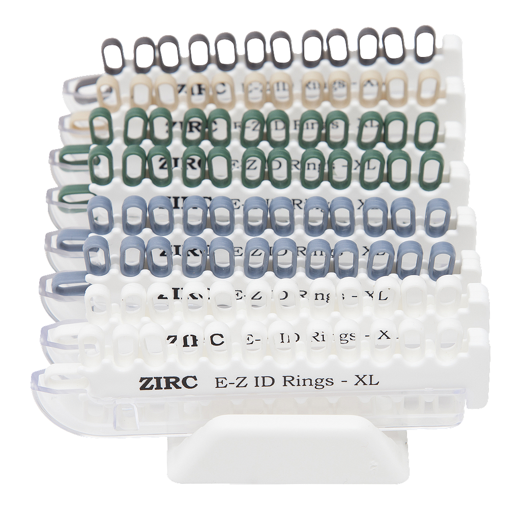 Zirc E-Z ID Rings System (XL)