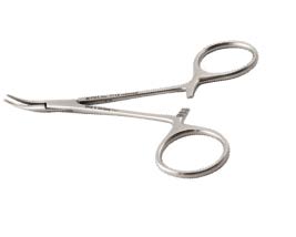 PDT Forceps Hemostat Curved 12 cm T716
