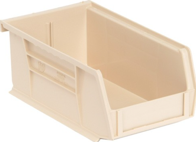 Quantum Ultra Stack & Hang Bins, Ivory, 7-3/8" x 4-1/8" x 3", 24/ctn