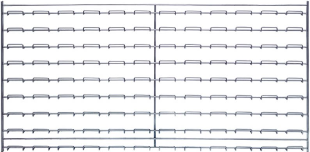 Quantum Wire Louvered Panels, 36"W x 18"H
