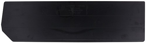 Quantum Medical Hulk Divider, 24"D x 7"H, Black, 6/ctn