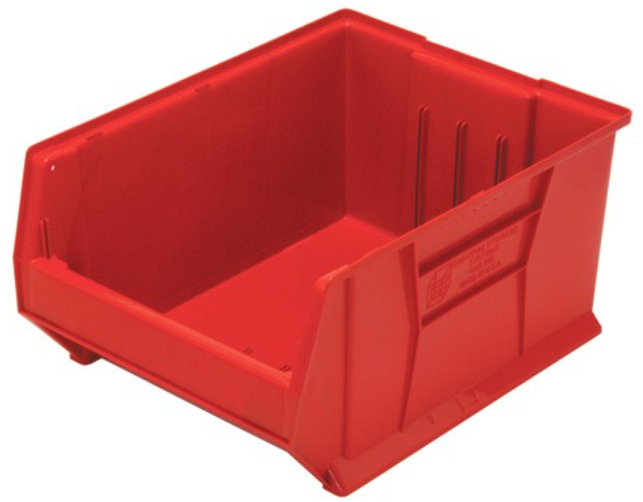 Quantum Medical Hulk Container, 23 7/8" x 18.25" x 12", Red, 1/ctn