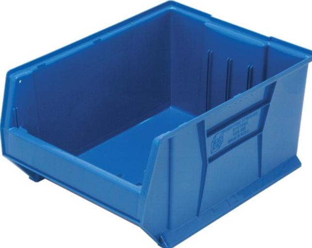 Quantum Medical Hulk Container, 23 7/8" x 18.25" x 12", Blue, 1/ctn