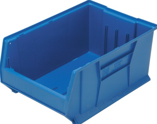 Quantum Medical Hulk Container, 23 7/8" x 16.5" x 11", Blue, 1/ctn