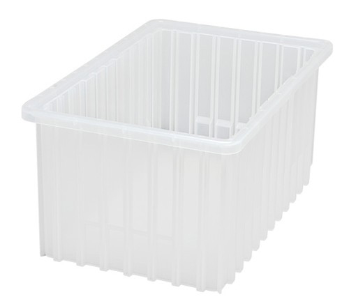 Quantum Medical Grid Container, 16.5" x 10 7/8" x 8", Clear, 8/ctn