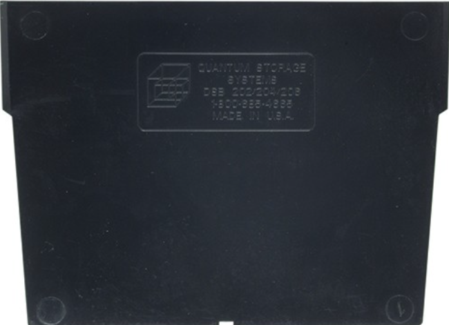 Quantum Medical 7" x 6" Divider, Black, 50/ctn