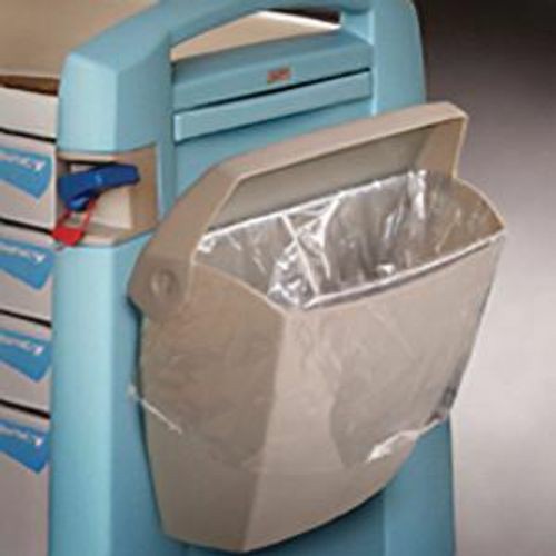 Capsa Avalo Waste Container with Lid and Ladder Mount for Medical Cart