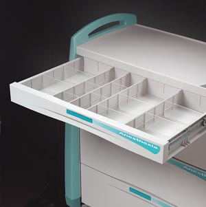 Capsa Healthcare Avalo® 3" "S" Supplies Drawer Divider Kit
