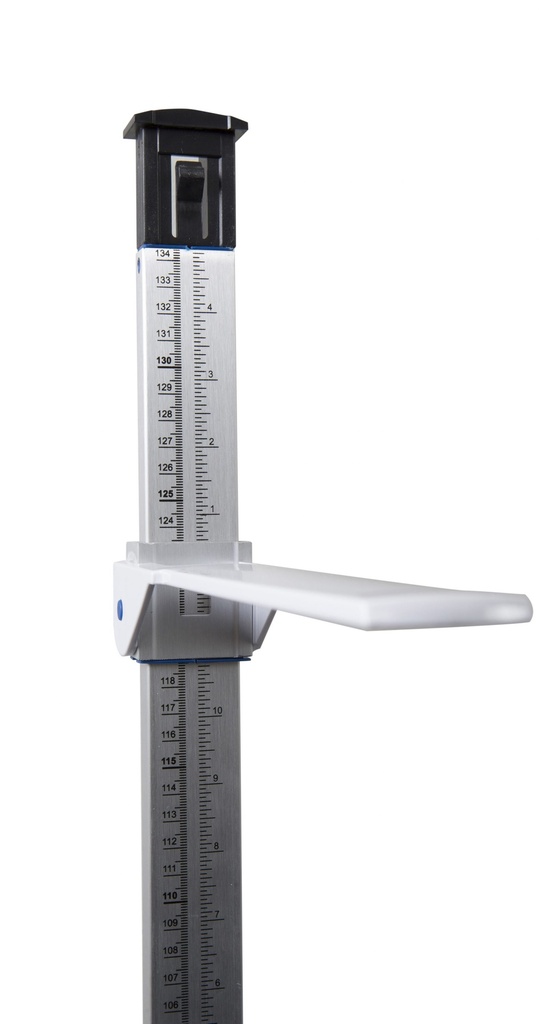 Health O Meter Professional Aluminum Wall-Mounted Telescopic Metal Height Rod