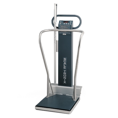 Welch Allyn Scale-Tronix 6002 Series Wheelchair Scale with Standard Weight