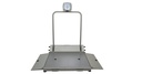 Health O Meter Professional 454 kg Digital Wheelchair Dual Ramp Scale Kilograms Only w/ Large Platform