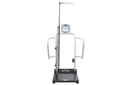 Health O Meter Professional 454 kg Digital Platform Scale Kilograms Only w/ Extra Wide Handrails & Height Rod
