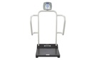 Health O Meter Professional 454 kg Digital Platform Scale Kilograms Only w/ Extra Wide Handrails