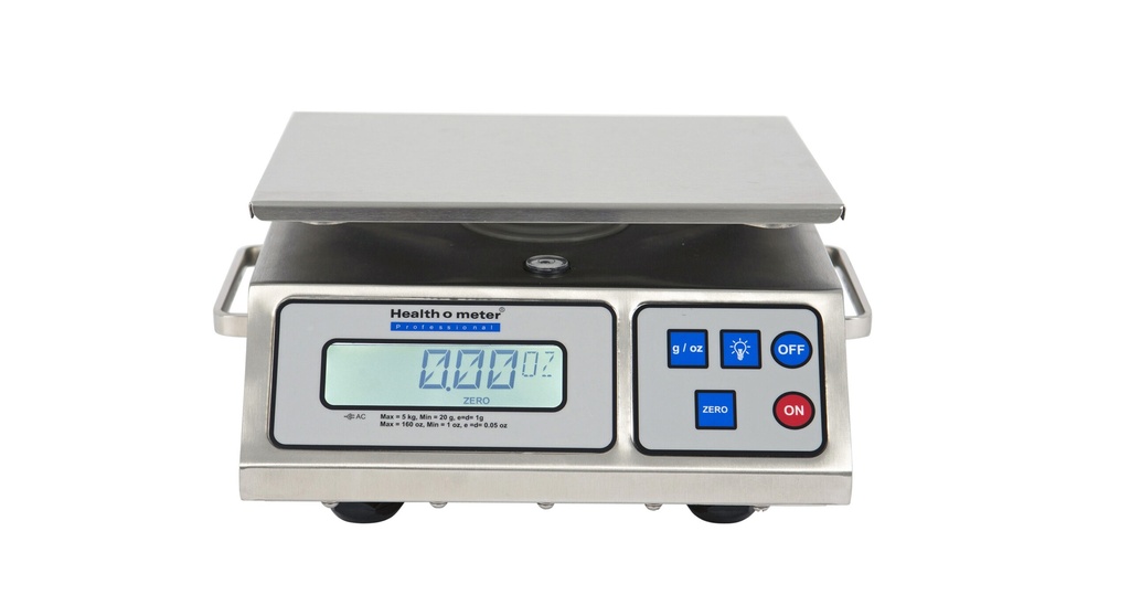 Health O Meter Professional 176 oz Digital Wet Diaper/Lap Sponge/Organ Scale w/ Tray
