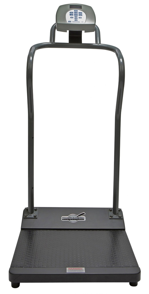 Health O Meter Professional 454 kg Unassembled Antimicrobial Digital Platform Scale Kilograms Only