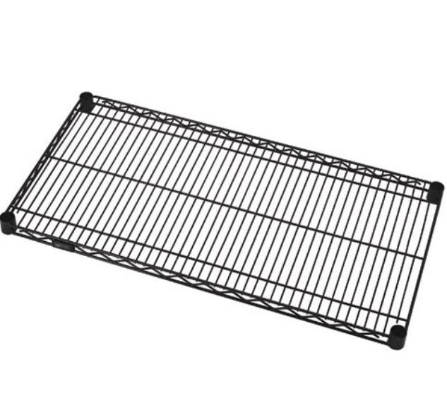 Quantum Wire Shelves, 24"W x 36"L, Black