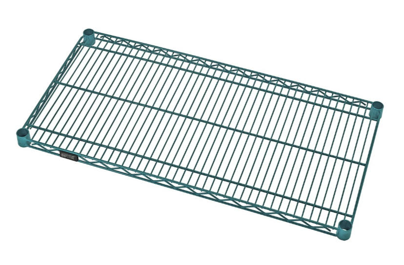 Quantum Wire Shelves, 18"W x 48"L, Proform, Light Green