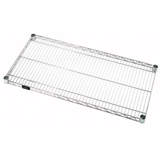 Quantum Wire Shelves, 18"W x 24"L, Chrome