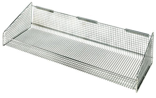 Quantum Medical 11" x 35.5" x 7 3/8" Chrome Hanging Basket, 1/ctn