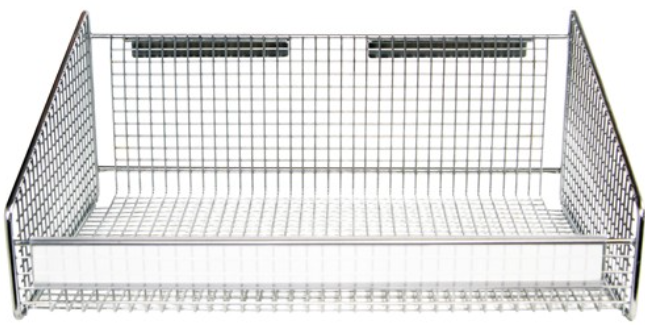 Quantum Medical Label Holder, 16.5", Clear, for Hanging Basket, 1/ctn