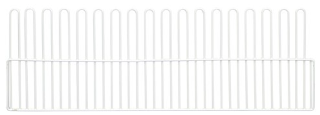 Quantum Partition Wire Storage Baskets, 8", Long Divider