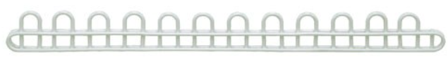 Quantum Partition Wire Storage Baskets, 3", Short Divider