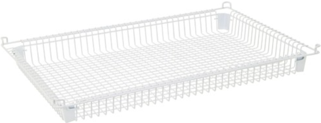 Quantum Partition Wire Store Basket, 22" x 14" x 3"