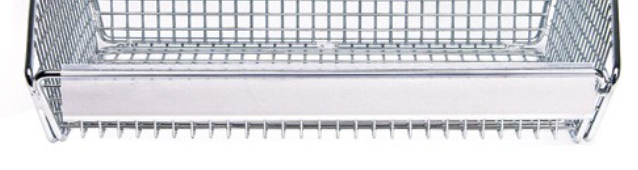 Quantum Modular Label Holder for Basket, 32", Clear