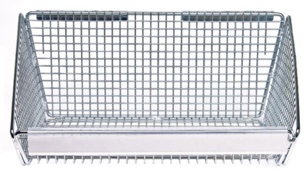 Quantum Modular Label Holder for Basket, 3", Clear