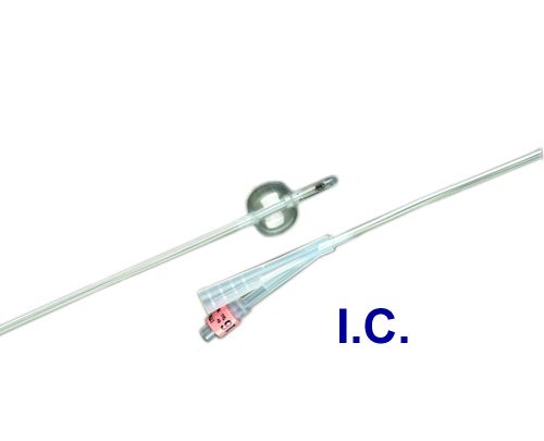Bard Medical Lubri-Sil 18 Fr 5 cc Coated Silicone I.C. 2-Way Foley Catheters, 12/Case