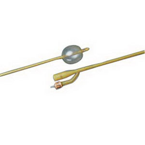 Bard Medical Bardex Lubricath 28 Fr Latex 2-Way Foley Catheters, 12/Case