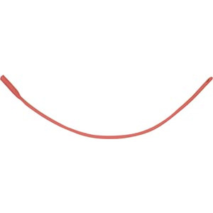 Amsino Amsure® Urethral Red Rubber Catheter, 8FR