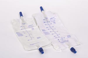 Amsino Amsure® Urinary Leg Bag, 600mL Large, Bottom Draining, Anti-Reflux, Push-Pull Valve