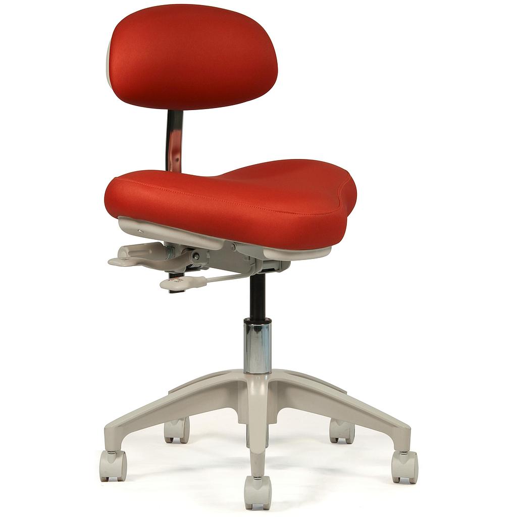 Crown Seating Aspen Operator Stool, Sm Hybrid Saddle