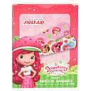 Dukal American White Cross 3/4 x 3 inch Strawberry Shortcake Adhesive Kid Design Bandages, 1200/Pack