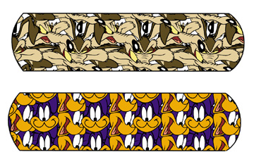 Nutramax Looney Tunes™, Wile E. Coyote & Road Runner Adhesive Bandage, ¾" x 3", 100/bx