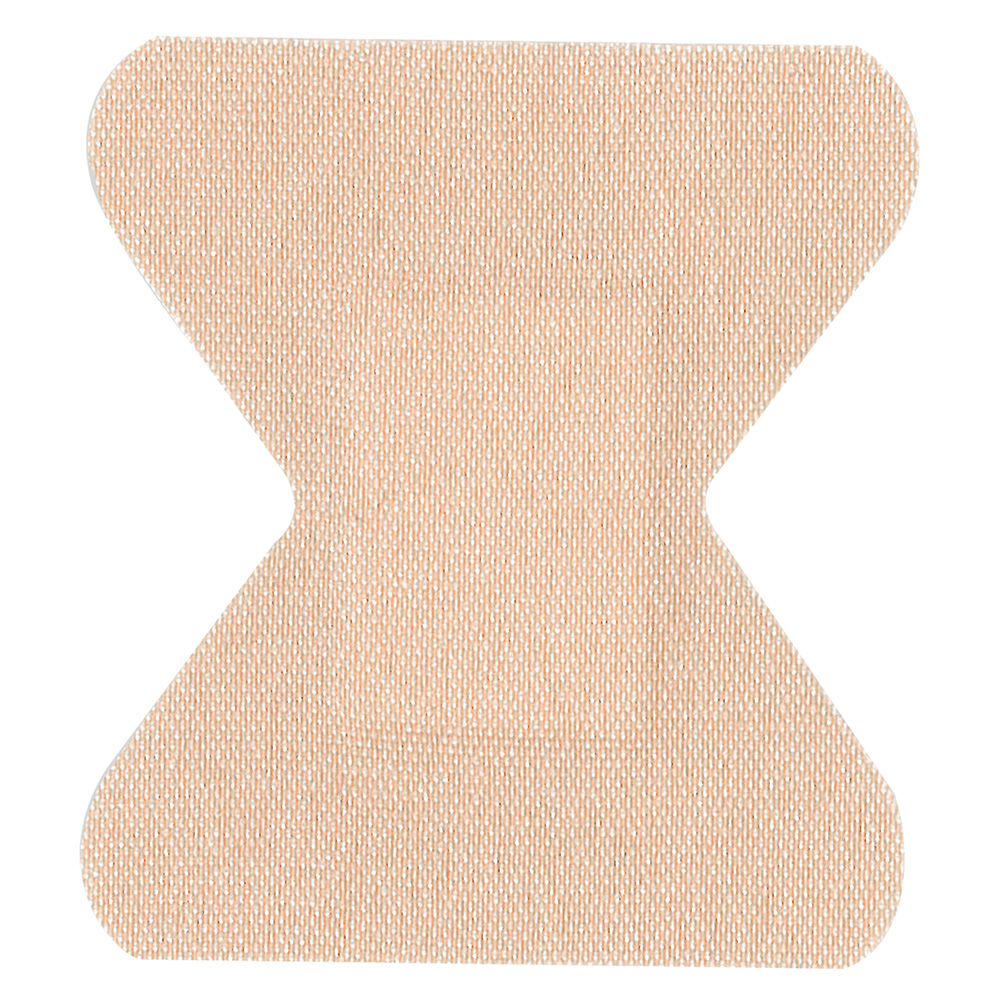 Dukal American White Cross 1-3/4 x 3 inch Soft Flexible Fabric Adhesive Bandages for Fingertip, 600/Pack