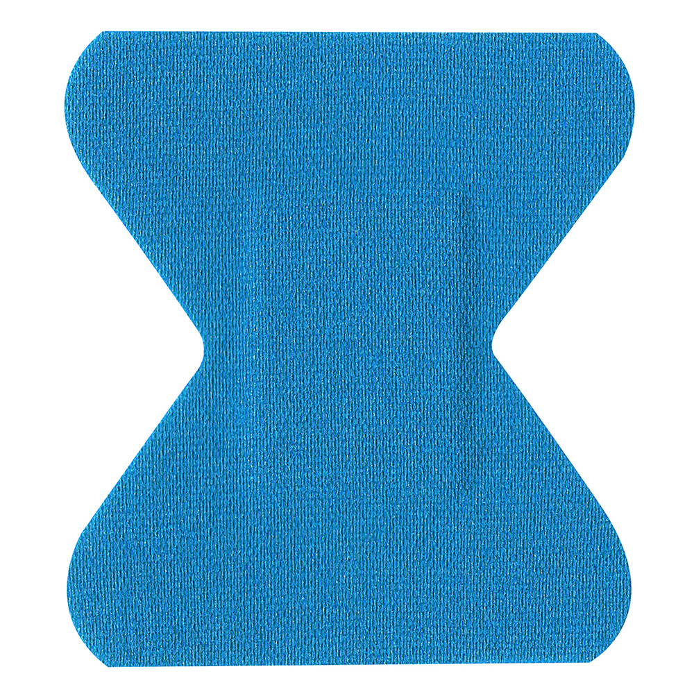 Dukal American White Cross 1-3/4 x 2 inch Flexible Fabric Adhesive Bandages for Fingertip, 2400/Pack