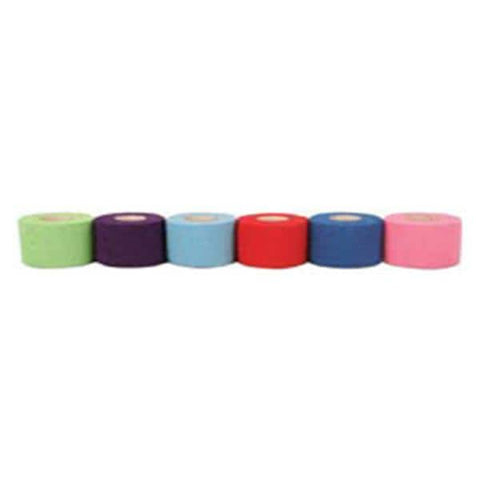 Andover Coflex 1 inch x 5 Yd. Cohesive Latex Free Foam Self-Adherent Wrap Bandage, Colorpack, 30/Case