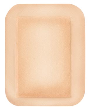 Nutramax First Aid® Sheer Patch Adhesive Bandage, 1½" x 1½"