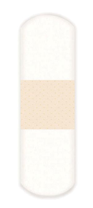 Nutramax First Aid® Clear Strip Adhesive Bandage, 1" x 3"